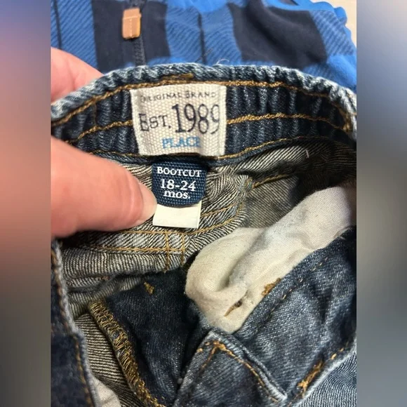 The Children’s Place Bootcut And First‎ Impressions Button Down Shirt 18 Months - Picture 4 of 8